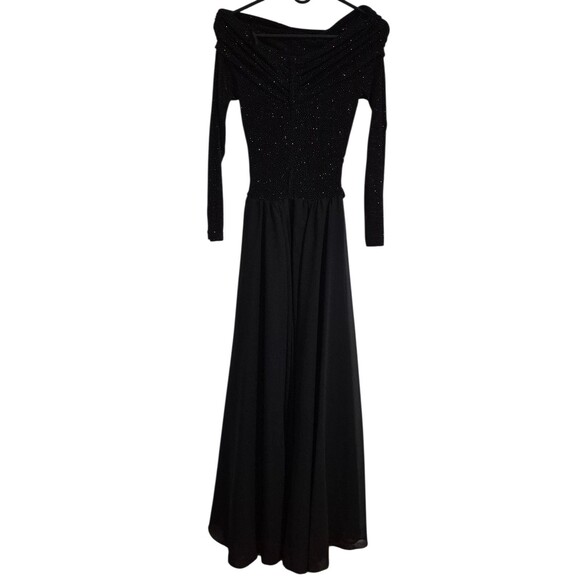 VTG Scott McClintock Jessica 6 Gown Dress Maxi Formal Whimsigoth 90's - Picture 3 of 11